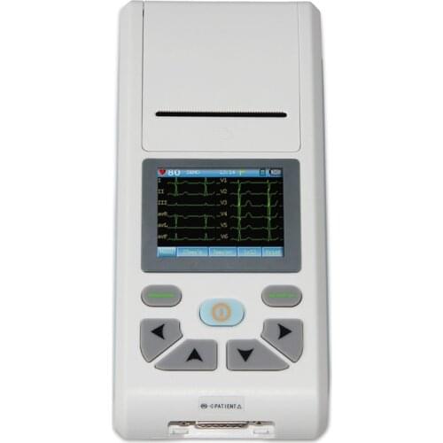CONTEC Touch Screen 12-Channel ECG Machine Electrocardiograph, PC software (download online)