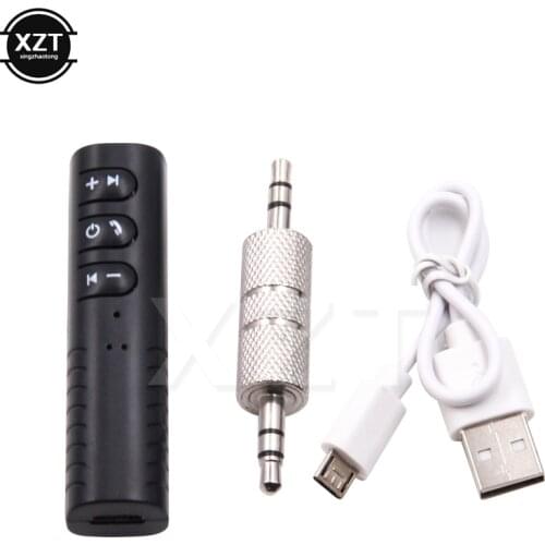 3.5mm Mini Jack Bluetooth Car Kit Handsfree Music Audio Receiver Adapter Auto Bluetooth AUX for Speaker Bluetooth Car Stereo