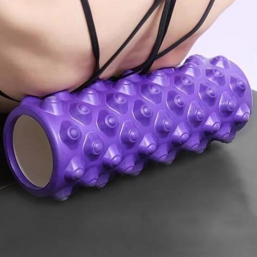 33cm Fitness Foam Roller Yoga Block Pilates Sport Massage Roller Gym Exercises Relax Deep Muscle Yoga Accessories Relieve Stress
