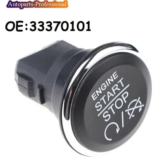 Car accessories 33370101 For D odge J eep Chrysler Keyless Go Start Stop Lgnition Button Switch High Quality