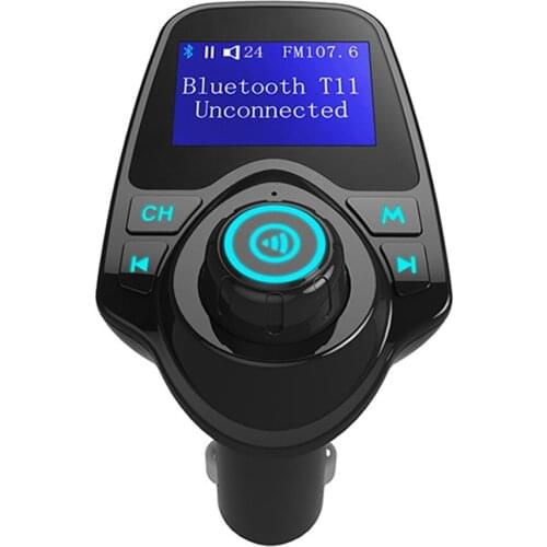 Bluetooth Car MP3 Player FM Transmitter Audio Adapter Receiver Wireless Handsfree Voltmeter F-Best