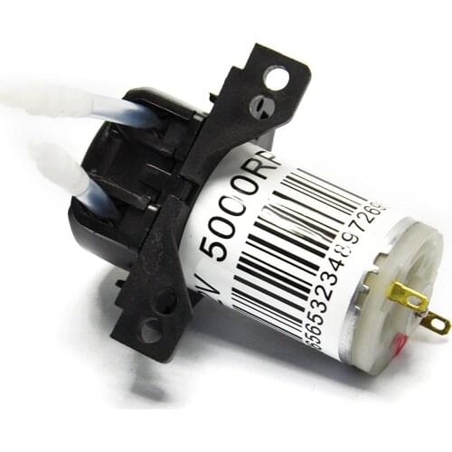 2019 Latest 12V DC Dosing Pump Peristaltic Dosing Head with Connector For Arduino Aquarium Lab Analytic DIY
