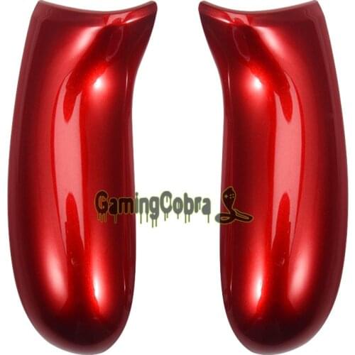 Glossy Red Left Right Panel Handle Side Rails Replacement Parts for Xbox One Standard Controller - XOJ1103
