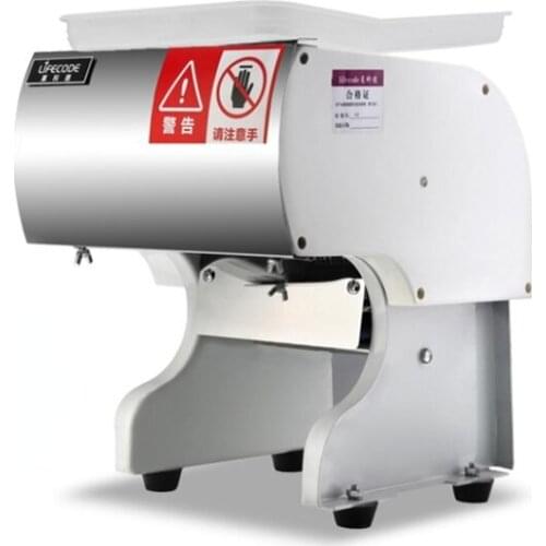 Electric Meat Slicer Commercial Stainless Steel Slice Cutting Machine Multi-function Automatic Home Restaurant Kitchen Tools