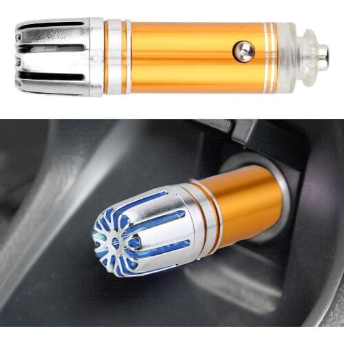 Mini Auto Fresh Air Ionic Purifier Mini 12V Oxygen Bar Ozone Ionizer Cleaner Car Air Purifier Car Air Freshener