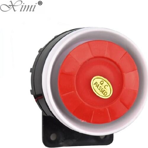 New Wired 120dB DC 12V Mini Horn Siren Home Security Sound Alarm System For Access Control XM-S66