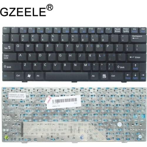 GZEELE NEW Black Keyboard For Medion Akoya E1210 E1212 S1210 S1211 US English laptop keyboard