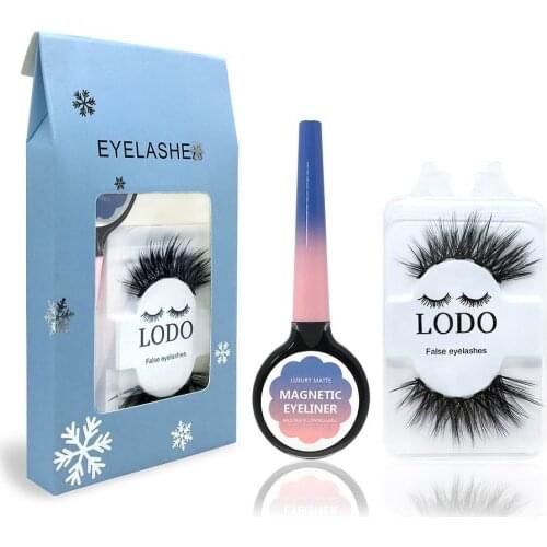 2019 New Hot Magnetic Liquid Eyeliner & Magnetic False Eyelashes Set Waterproof Long Lasting Eyeliner False Eyelashes