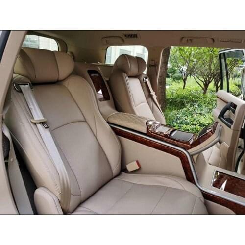 PERFECT MATCH LAND CRUISER Toyoya car seats Super luxury car modified aviation seat Back row center armrest box Massage Sofa