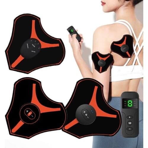 Portable Neck Massager Mini Electric Convenient Intelligent Cervical Massage Stickers Meridian Massager Muscle Relief Pain