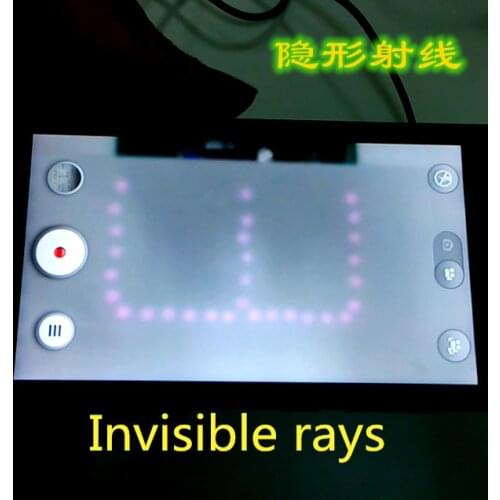 The real room escape props organ theme contact Stealth ray Infrared display password mirror room props