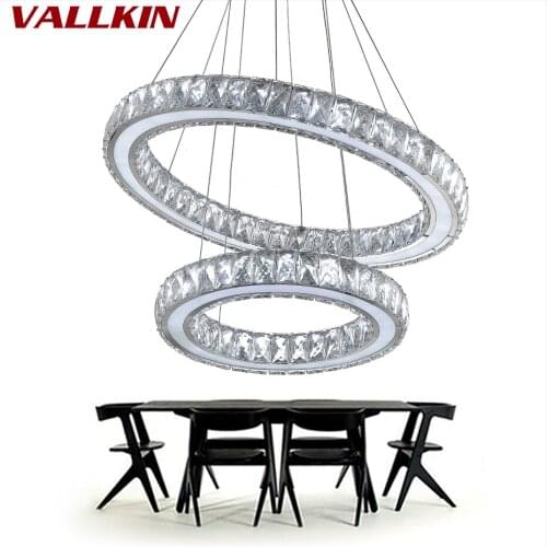 Modern Crystal LED Pendant Lights Living Room lustres de cristal Decoration Pendants and Suspension Home Lighting Indoor Lamp