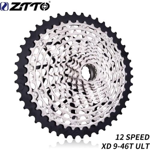 ZTTO ULT 12 Speed 9-46T Cassette MTB XD Cassette Ultralight 363g Steel Durable Ultimate 12s Sprocket 9-46 k7 9 to 46