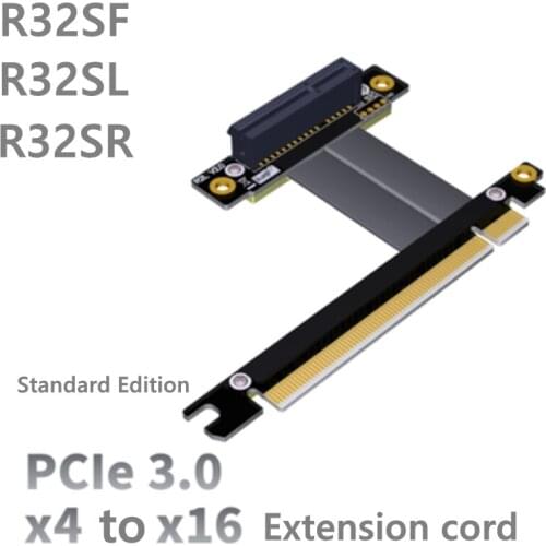 Pci-e x4 x8 extension adapter x16 supports wired gigabit network CARDS for enterprise SSDS PCIe3.0x4 gen3 32G/bps