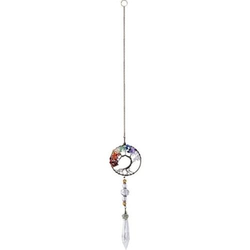 Hanging Christmas Sun Catcher Suncatchers Beads Lamp Chain Sphere Chandelier Tree Cars Plants Life Crystal Lighting Ball Pendant