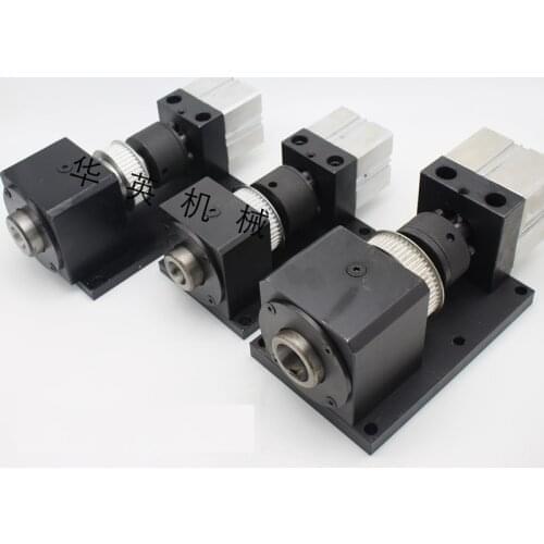 High Precision, 25 Type, Pneumatic Lathe Spindle, Instrument Head Automation Fixture, CNC Rotary Pneumatic Clamp Seat