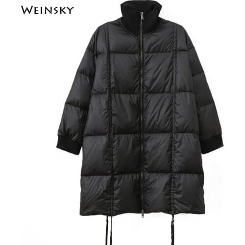 Women Long Down Jacket White Duck Down Jackets Winter Warm Coats And Parkas Female Outwear