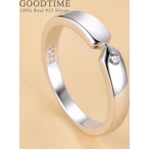 Fashion Women Ring 925 Sterling Silver Ring Zircon Rings Noble Jewelry Accessories Finger Ring For Lady Party Dress Up
