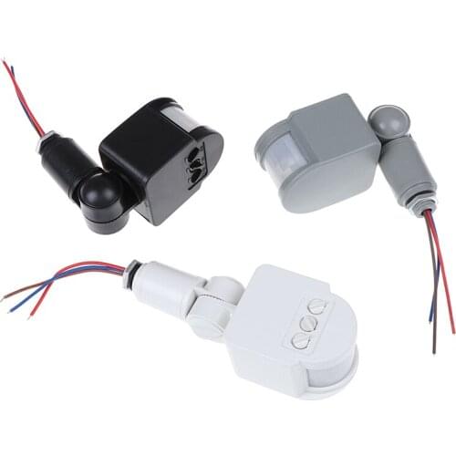 1PCS 110V~265V LED Infrared PIR Motion Sensor Detector Wall Light Switch