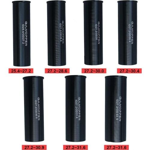 1PC MTB Bicycle Bike Seat Post Shim Tube Sleeve Reducer shock Seatpost Converter Adapter Aluminum Alloy Reducing Sleeve