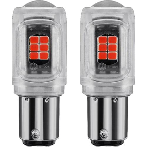 2pcs P21W LED PY21W BA15S BAU15S for LADA DRL P21/5W 000LM Car Light Bulb BAY15D 1157 Red White 1156 Daytime Running Tail Lights