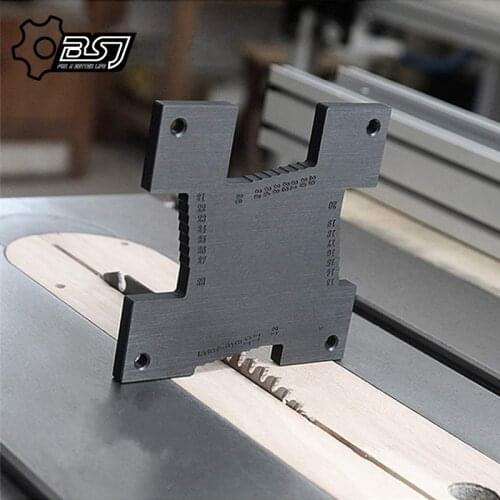 2Pcs High Precision Height Gauge 5-36.5mm Woodworking Router Table Electric Circular Saw Engraving Machine Measuring Tool Ruler