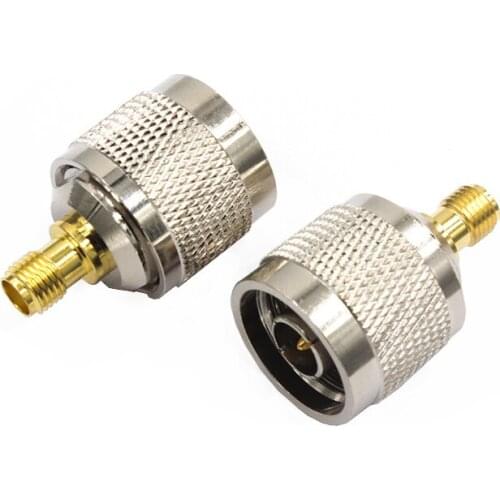20pcs x N Type Male Plug to SMA Female Jack RF Coaxial Adapter Connector Copper