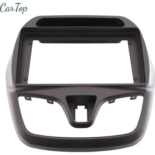 9Inch Car Radio Fascia Frame Dash Panel Head Unit Car Refitting Stereo For Chevrolet Spark Baic Beat Daewoo Matiz 2015