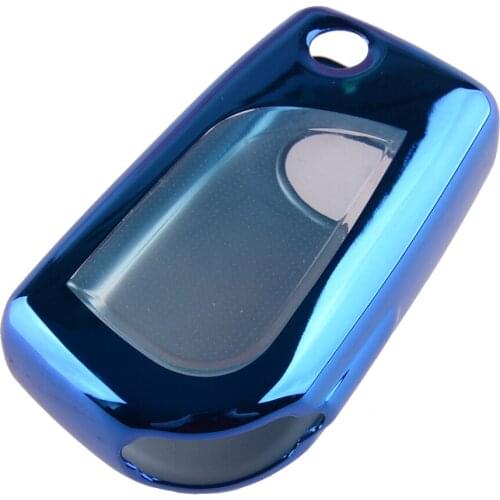 Car Soft Flip Key Case Shell Protector Cover fit for Toyota Camry C-HR RAV4 Corolla Hatchback Corolla Sedan 2020 TPU