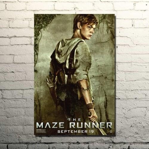 The Maze Runner - The Scorch Trials Hot Movie Art Silk Poster Huge Print 13x20 24x36 inch Pictures For Room Decor 003