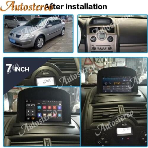 Wireless Carplay Android 10 DSP For Renault Megane 2 Fluence 2002-2009 Car DVD Player GPS Navigation Multimedia Player Head Unit