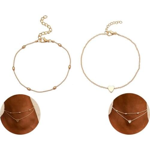 JEWELRY ANKLE BRACELET WOMEN ANKLET FOOT CHAIN BEACH BEADS