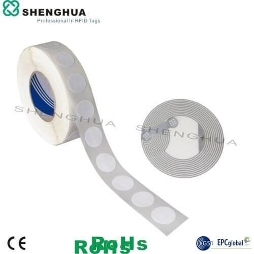 1000pcs/roll ISO14443A printable paper programmable rfid nfc tag sticker Ntag213 Android label for phone