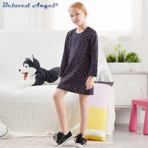 Kids Dresses for Girls Costume Long Sleeve Cotton Princess Dress Children Clothes Christmas New Year Costume Baby Girls Dress