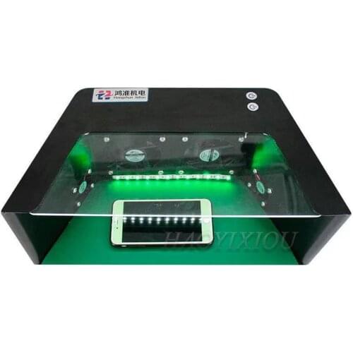 Hongzhun CA-710 Multifunctional Dust Free Room With UV Lamp Anti-Static Mat For Phone LCD Repair Dust Checking Cleaning Machine