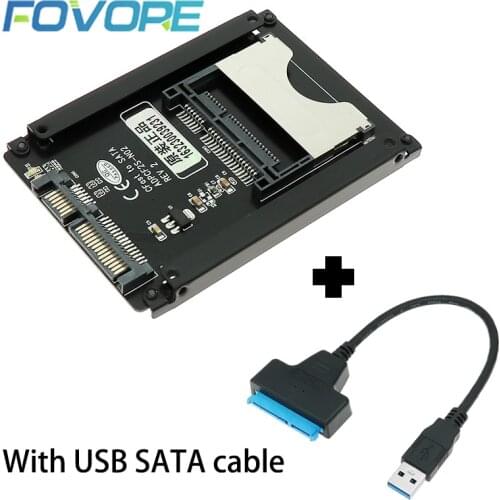 Cfast card reader Cfast 2.5'' 2.5 inch 22pin SATA 3 III 3.0 adapter converter SATA3.0 SSD HDD Case reader for PC Laptop