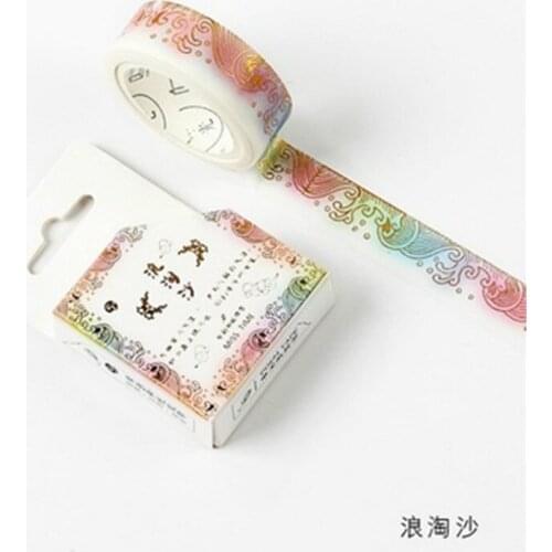 Kawaii 5M*1.5CM Tape Ribbons for Wedding Christmas Party Decorations DIY Bow Craft Card Gifts Wrapping Supplies