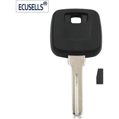 Transponder ID44 Chip Ignition Key Uncut Blade Blank Insert for Volvo PCF7935 Chip
