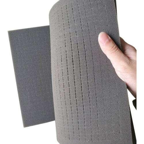 260*(220/240)*(40/30/25)mm pre-cut foam soft foam protection sponge for tool case
