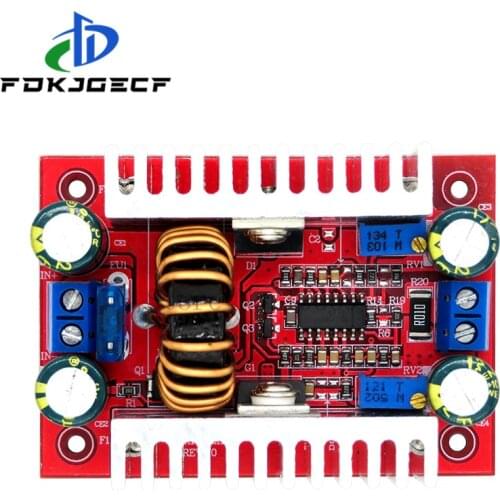 DC 400W 15A Step-up Boost Converter Constant Current Power Supply LED Driver 8.5-50V to 10-60V Voltage Charger Step Up Module
