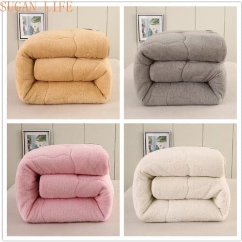 Quilts cotton patchwork duvets Australian lambs wool Warm comforter camel quilt Thicken warm duvets winter comforter patchwork