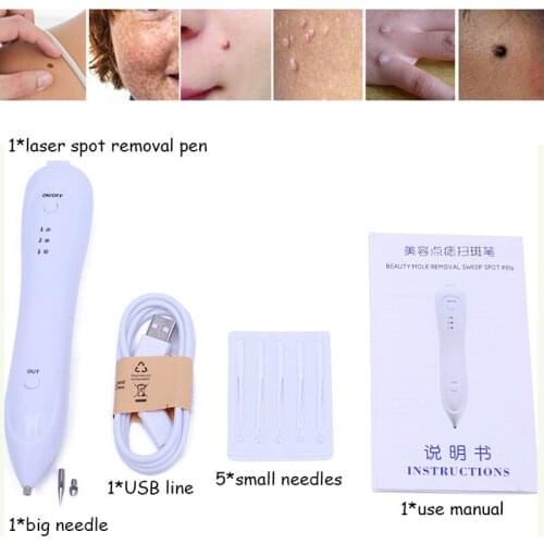 Facial Care Electric Laser Face Wart Tag Tattoo Remaval Pen Skin Mole Dark Spot Remover Freckle Removal Machine For Beauty Salon