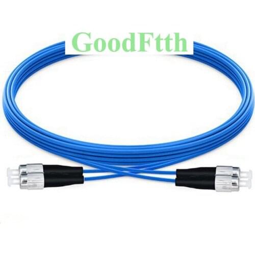 Armoured armored Patch Cord FC-FC UPC SM Duplex Zipcord Zip Cord GoodFtth 20-50m