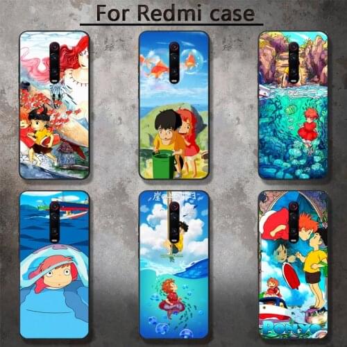 Goldfish on the cliff Japanese anime Phone Case for RedMi 5 5plus 6 Pro 6A S2 4X GO 7A 8A 7 8 9 K20 case