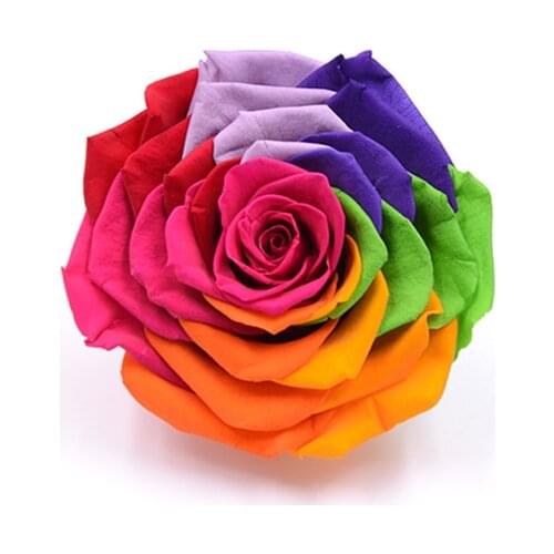 1pcs 9-10CM Diameter Etenal Rose Large Preserved Flower Head Real Gift For Mom Girlfriend Wedding Valentines Day DIY Home Decor