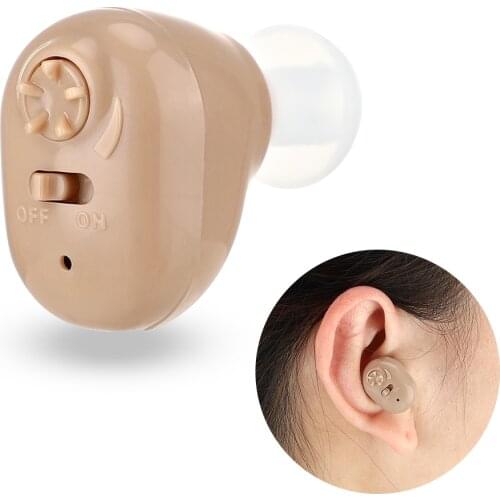 1pcs Hearing Aids for Deafness In Ear Amplificador Rechargeable Adjustable Tone Ear Care Gift for Elderly Hearing Amplifier