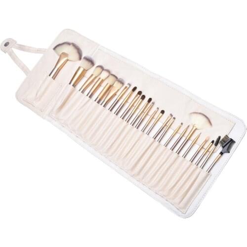 12/18/24 Pcs Beige Makeup Brushes Set Beauty Cosmetics Blending EyeShadow Lip Powder Foundation Tool