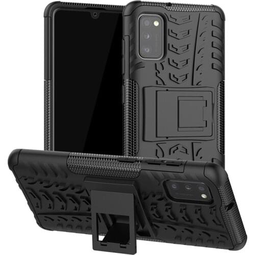 2 in 1 Armor Style Case for Samsung Galaxy A01 A11 A21 A31 A41 A51 A71 5G Ultra Back Cover Heavy Duty Coque PC+Silicone Fundas