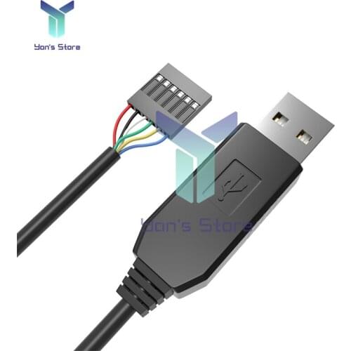 6Pin FTDI FT232RL FT232 Download Line Module For Arduino USB to TTL UART Serial Wire Adapter RS232 Download Cable Module LED
