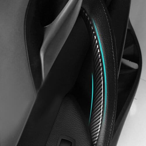 ABS Carbon Style Car Interior Door Handle Pull Cover For BMW X5 X6 E70 E71 2008 2009 2010 2011 2012 2013 E72 2010 - 2014 2015